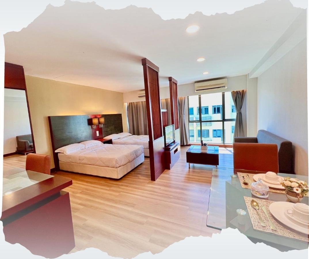New Homestay !! Heritage Suites Near Imago Mall City Central , Free Highspeed Wifi & Netflix , Кота-Кинабалу Экстерьер фото