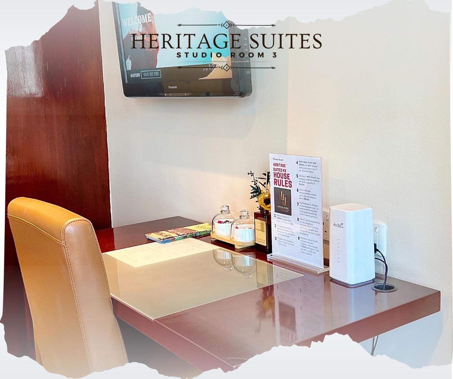 New Homestay !! Heritage Suites Near Imago Mall City Central , Free Highspeed Wifi & Netflix , Кота-Кинабалу Экстерьер фото