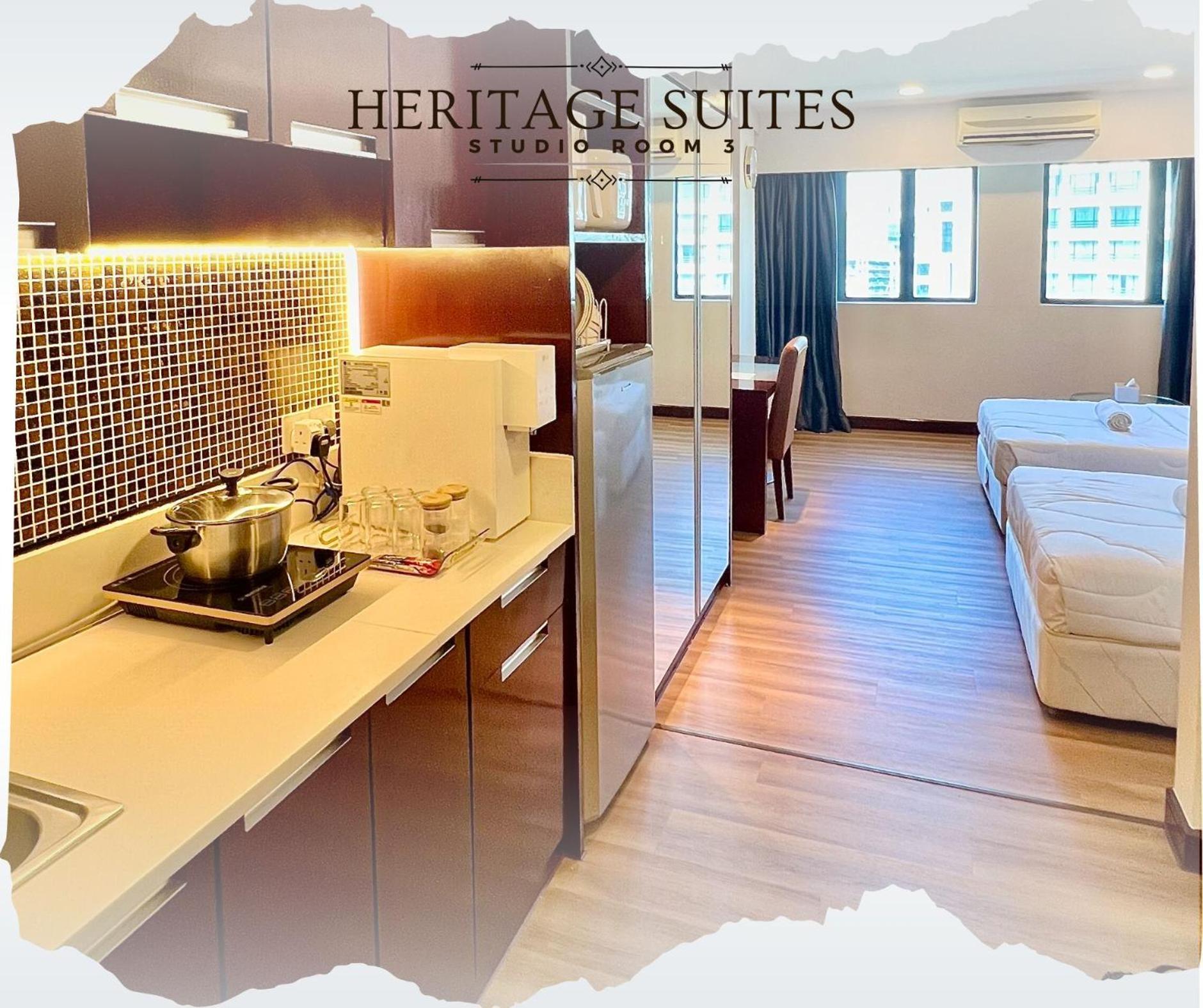 New Homestay !! Heritage Suites Near Imago Mall City Central , Free Highspeed Wifi & Netflix , Кота-Кинабалу Экстерьер фото