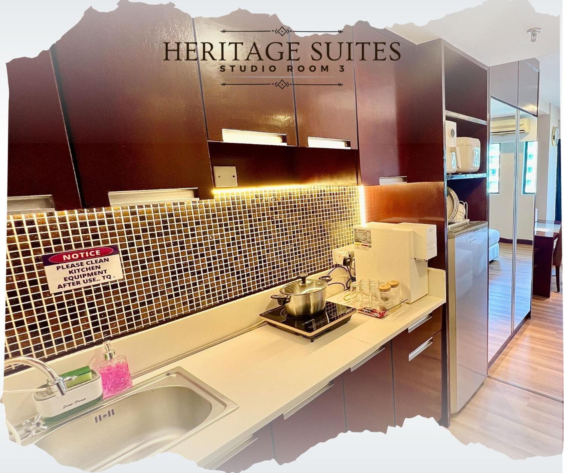 New Homestay !! Heritage Suites Near Imago Mall City Central , Free Highspeed Wifi & Netflix , Кота-Кинабалу Экстерьер фото